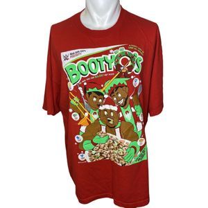 WWE Christmas Booty-O's T-Shirt Mens Adult XXL